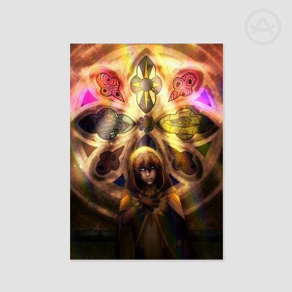 Mercy Ilya Stained Glass Print