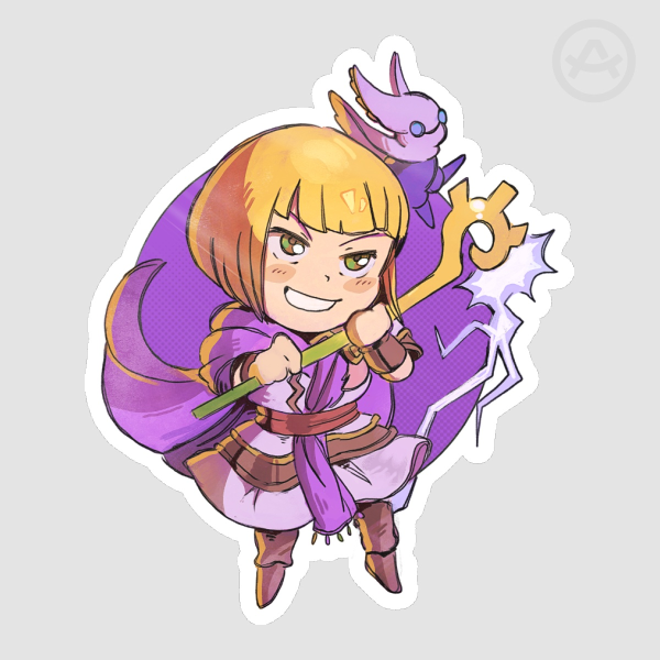 Sheba Golden Sun Sticker