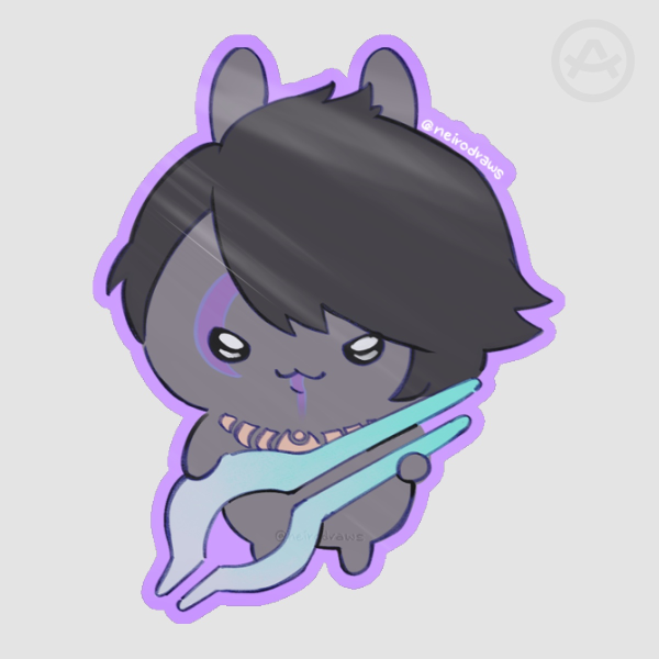 Smol Aphelios Sticker