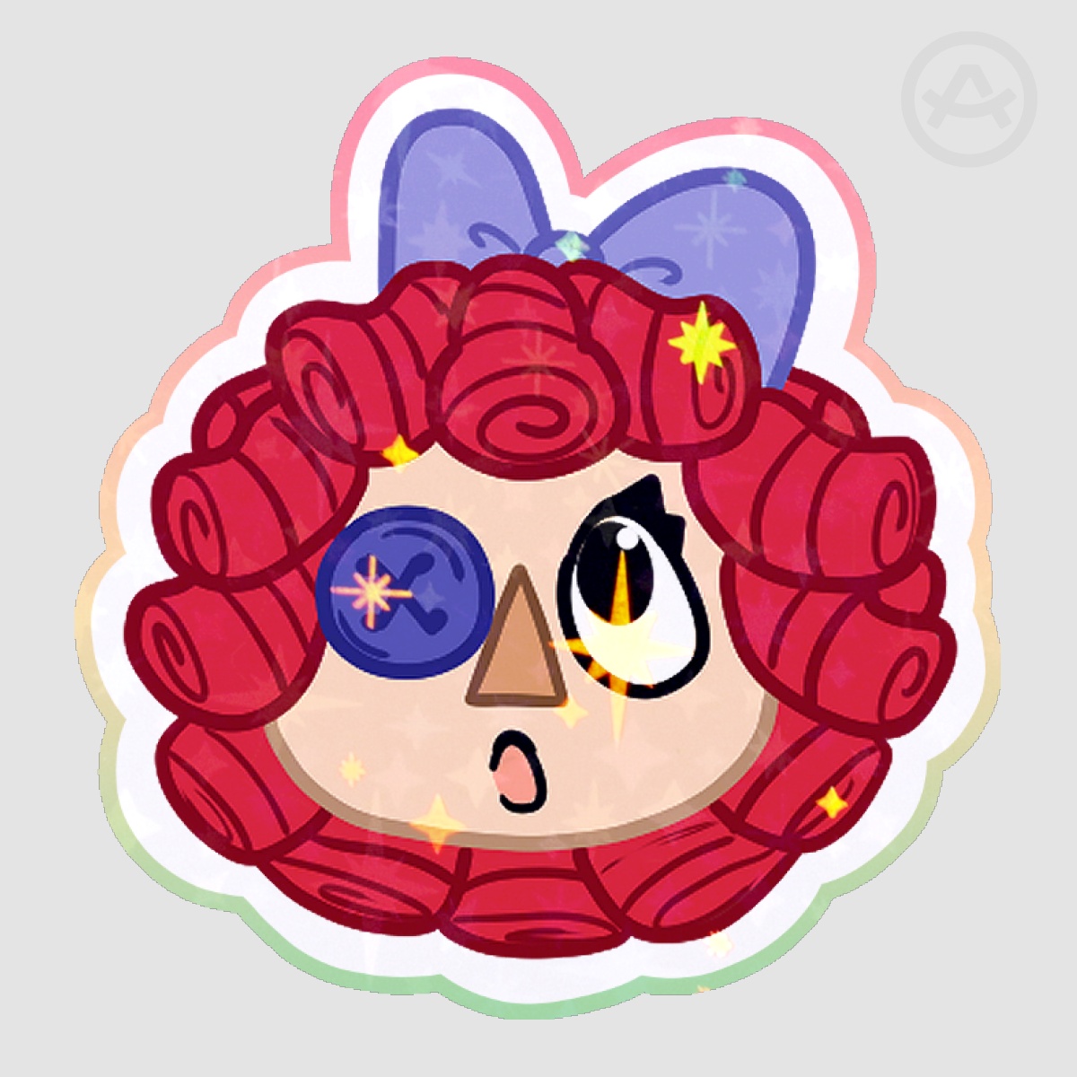 Ragatha Holographic Sticker
