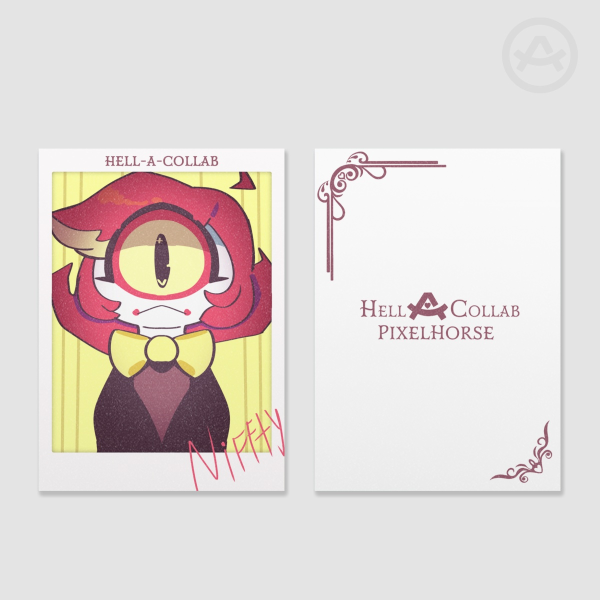 Hellacollab Niffty Card Maid Collection