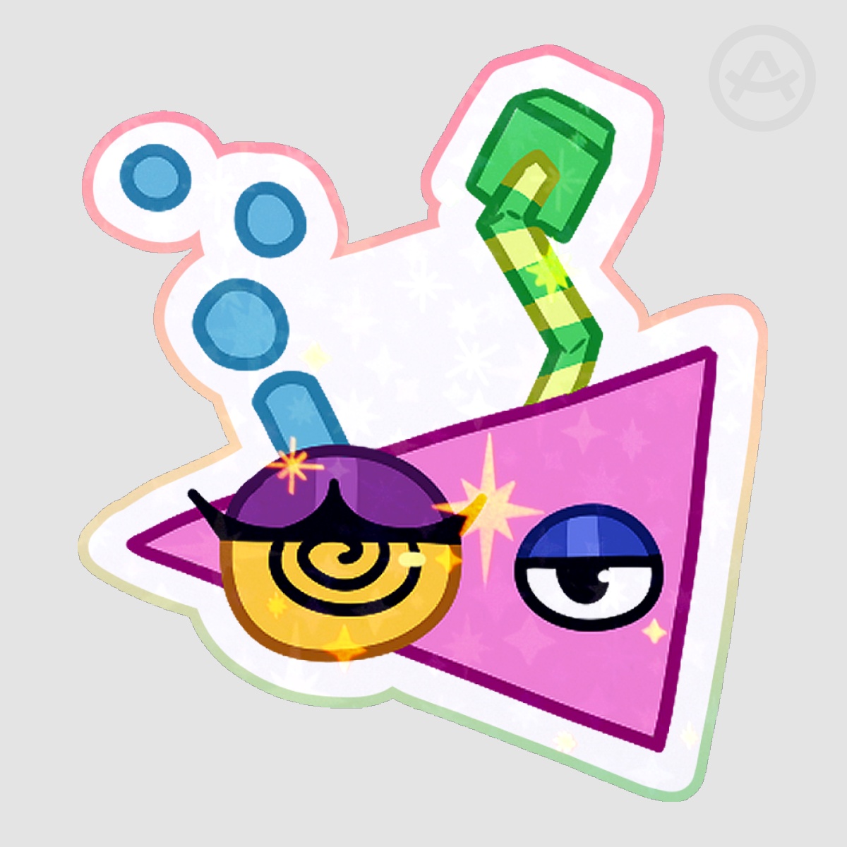 Zooble Holographic Sticker
