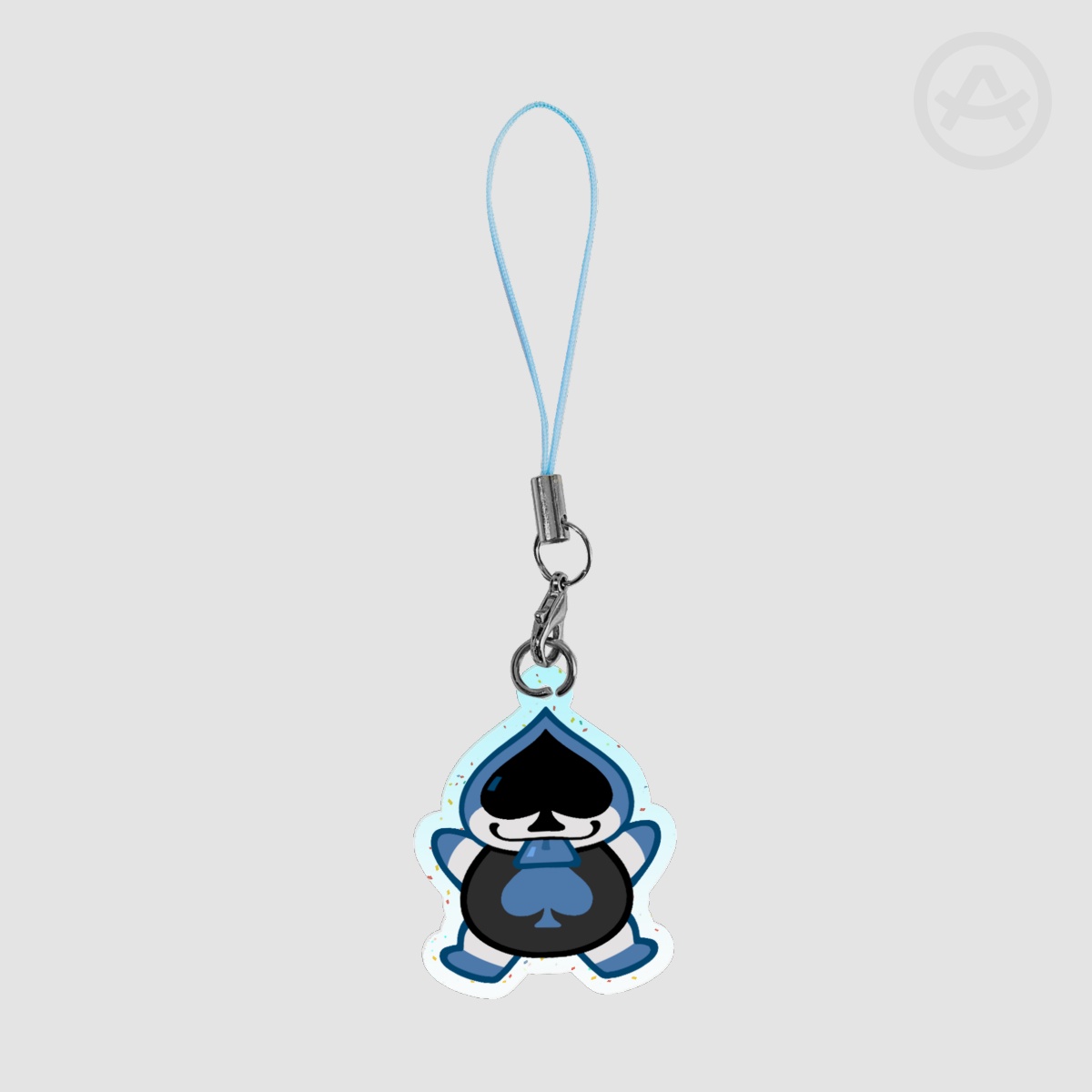 Round Boy Lancer Acrylic Keychain