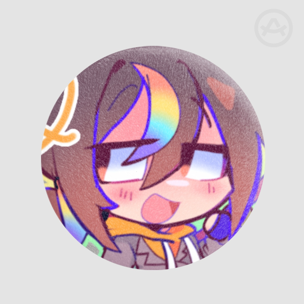 mono Plush Badge