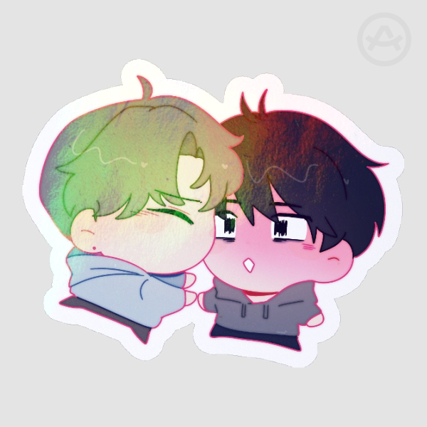 Unsleep Manwha Sticker