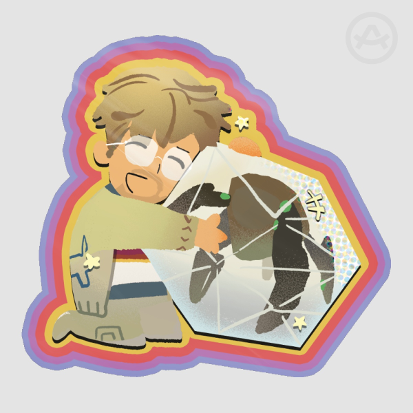 Grace & Rocky Sticker