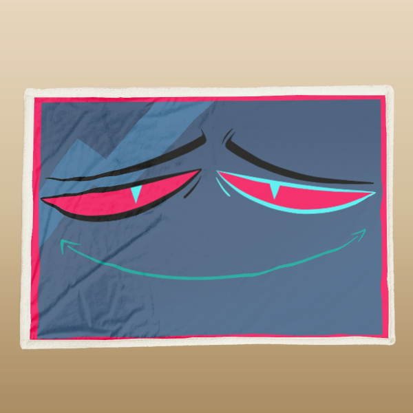 Vox face blanket