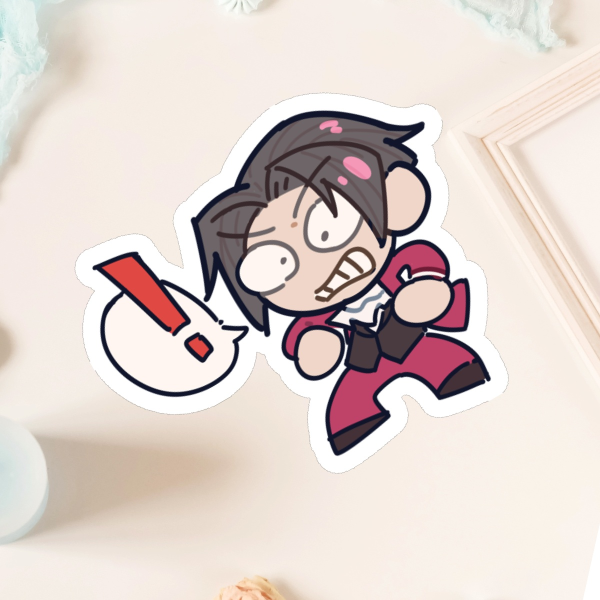 AA sticker - Edgeworth