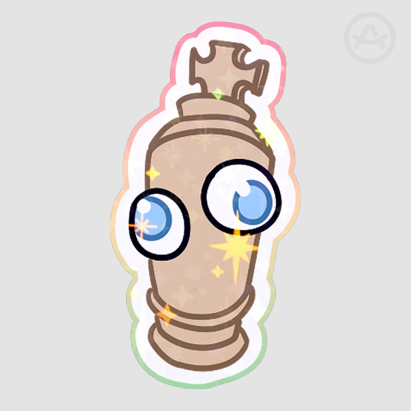 Kinger Holographic Sticker