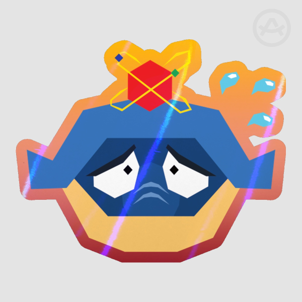 Arnold Die Cut Sticker