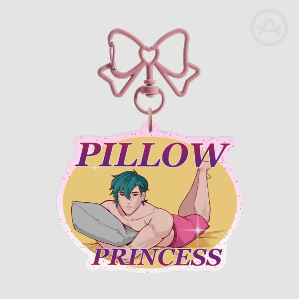 Pillow Princess Keychain