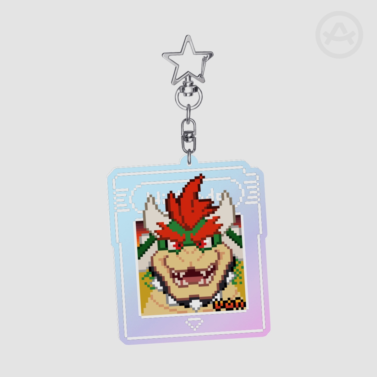 GB King Rainbow Acrylic Keychains