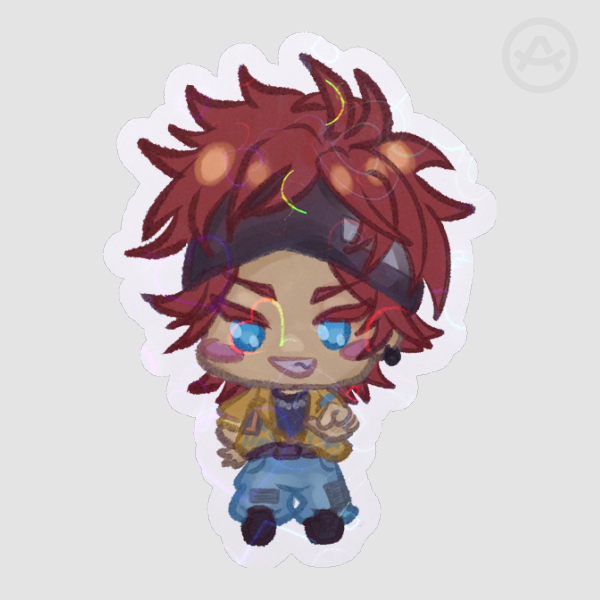 Ensemble Stars Amagi Rinne Heart Foil Sticker