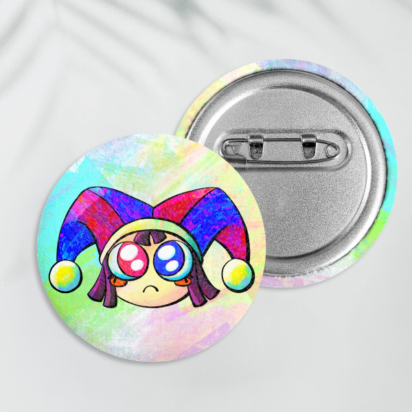 Pomni Digital Circus  Plush Badges
