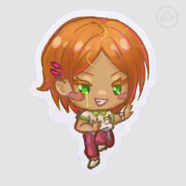 Ensemble Stars Aoi Hinata Heart Foil Sticker