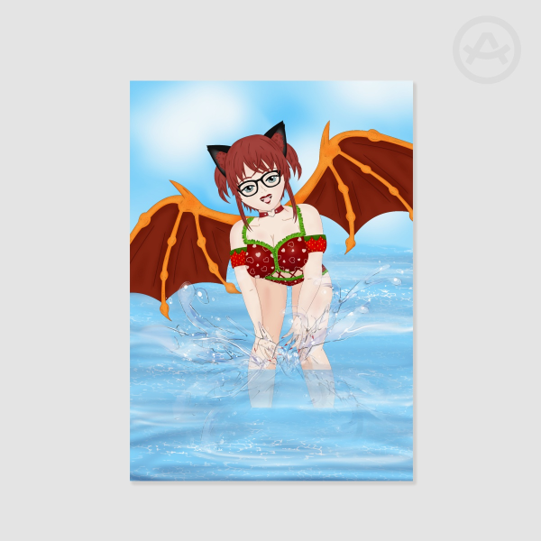 Choco Splash Poster Printing
