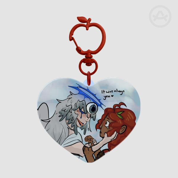 Apple & Cherish FFAA Acrylic Keychain
