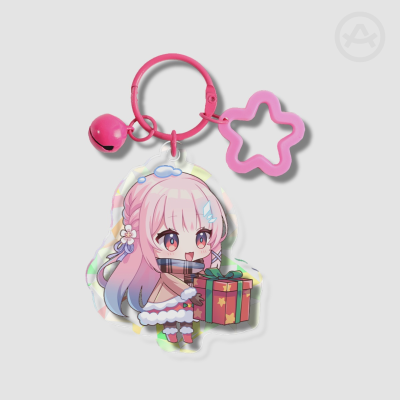 My OC Broken Glass Acrylic Keychains