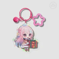 My OC Broken Glass Acrylic Keychains