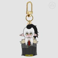 RJ Wood Keychain