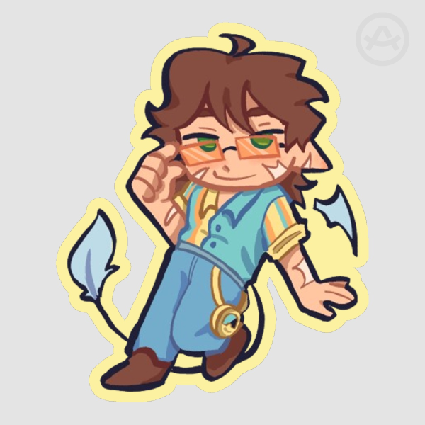 Limited Life Scar Sticker!