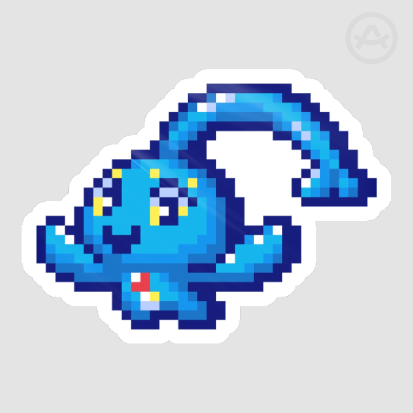 Manaphy Die Cut Sticker