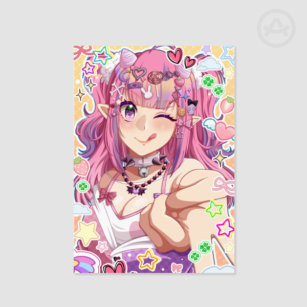 Decora Ironmouse - A5 Poster