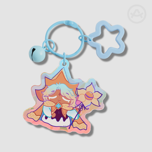 Silly Vanilly Glass Acrylic Keychains
