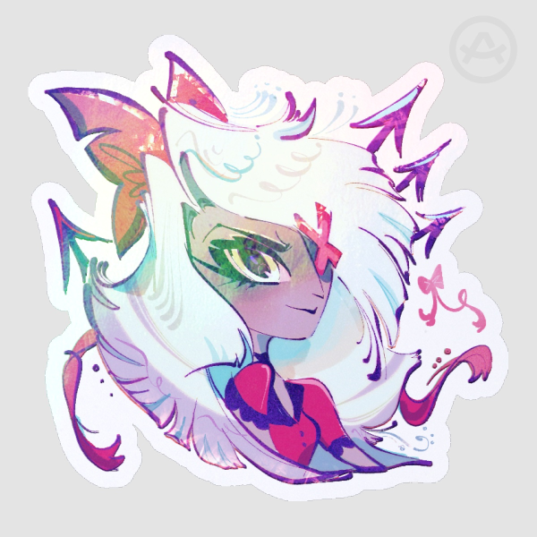 Hazbin Vaggi/Vaggie  Die Cut Stickers