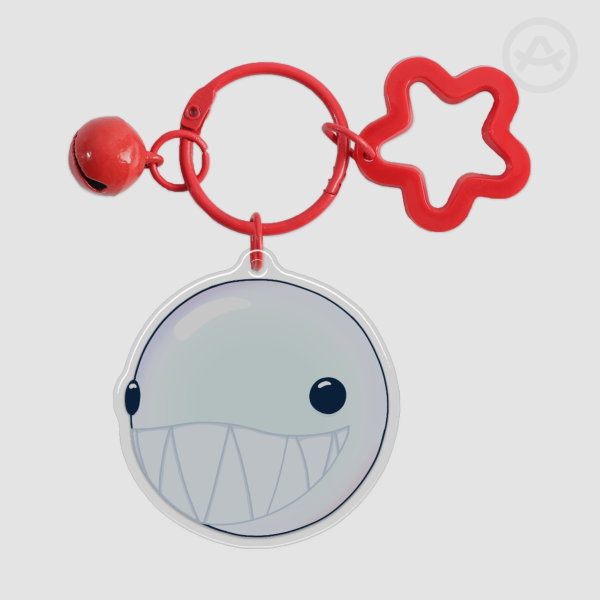 Bubble TADC Epoxy Clear Acrylic Keychain