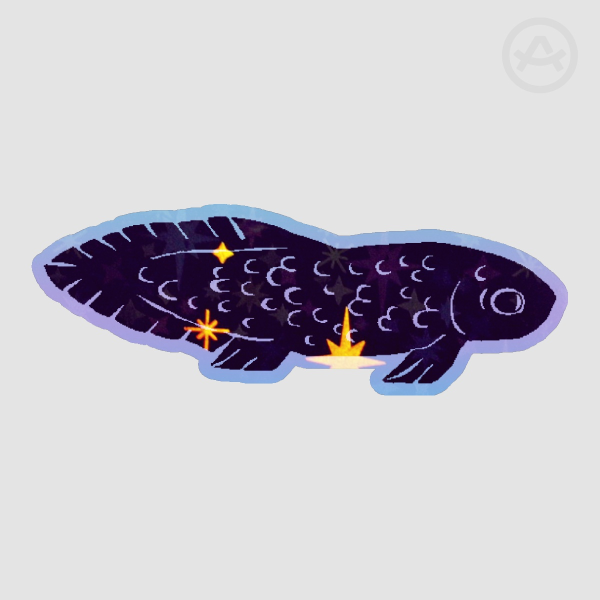 Lungfish sticker