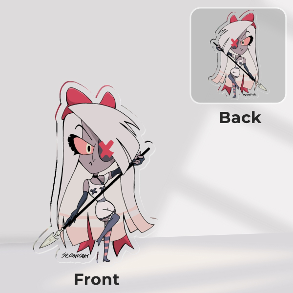 Vaggie pilot version Acrylic Pins