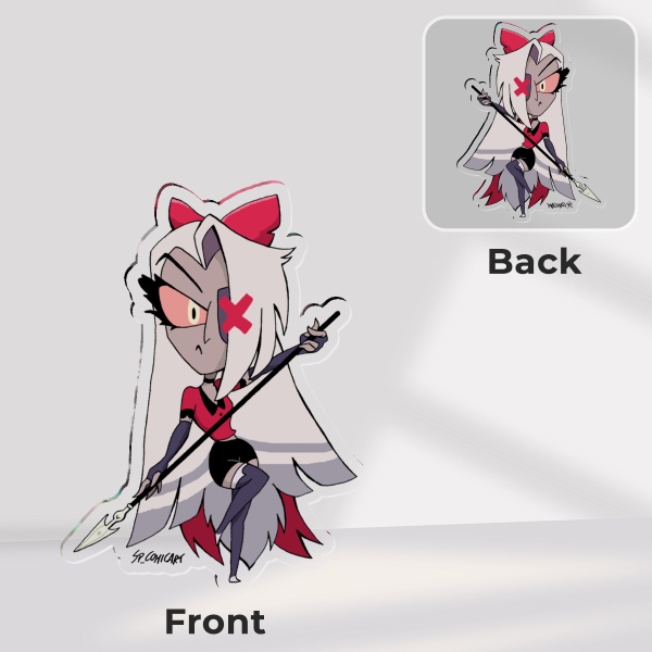 Vaggie Acrylic Pins