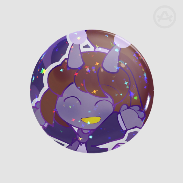 Happy Amy Sparkly Badge