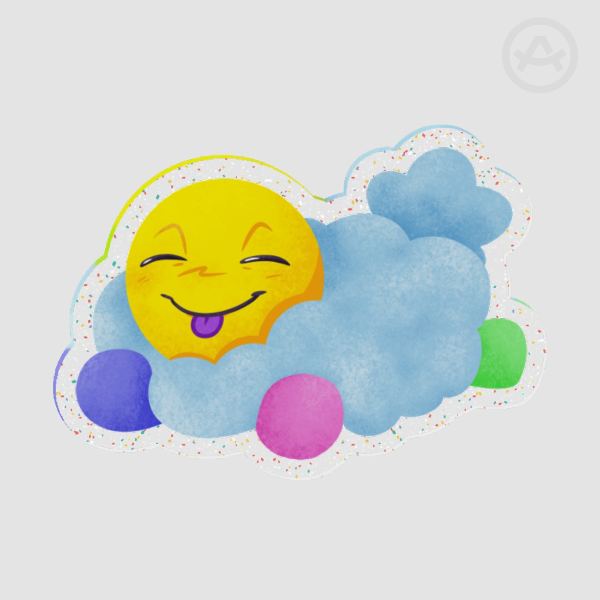 Baby SmileSlop Acrylic Pin
