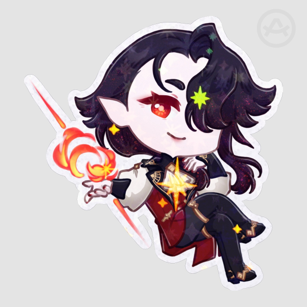Chibi Dominic Holostar Sticker