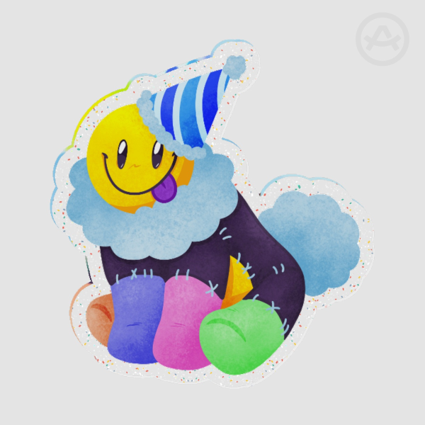 SmileSlop Acrylic Pin
