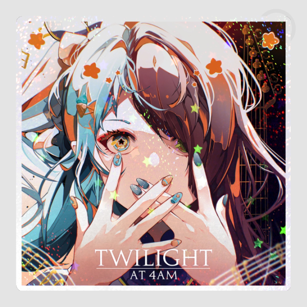 Twilight at 4am - Sticker