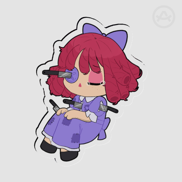 Ragatha Acrylic Pin