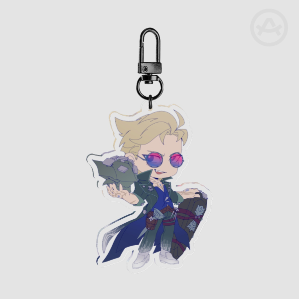 [LoL] Corvin Locke Keychain