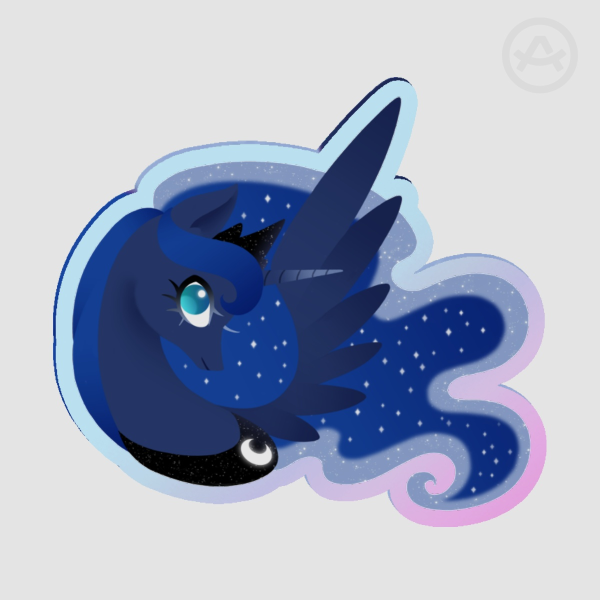 Princess Luna | Holographic Pin