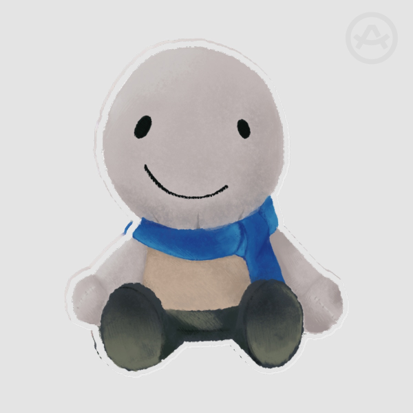 Wallter Plush Pin (Acrylic)