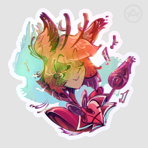 Alastor Die Cut Stickers