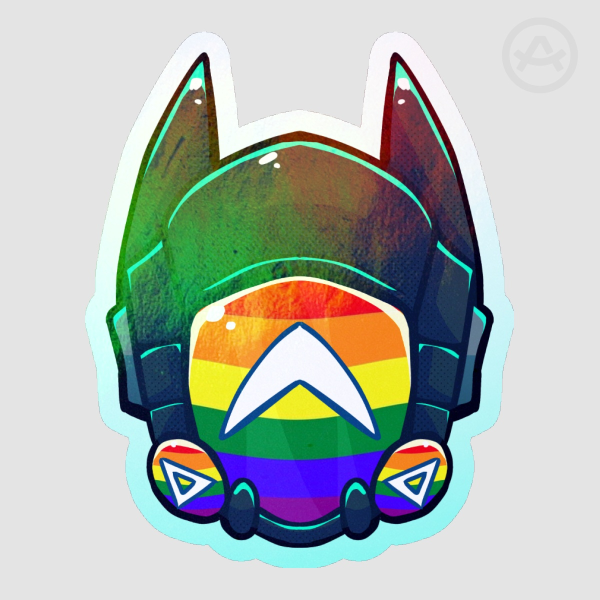 LGBTQIA+ Don Visor Sticker