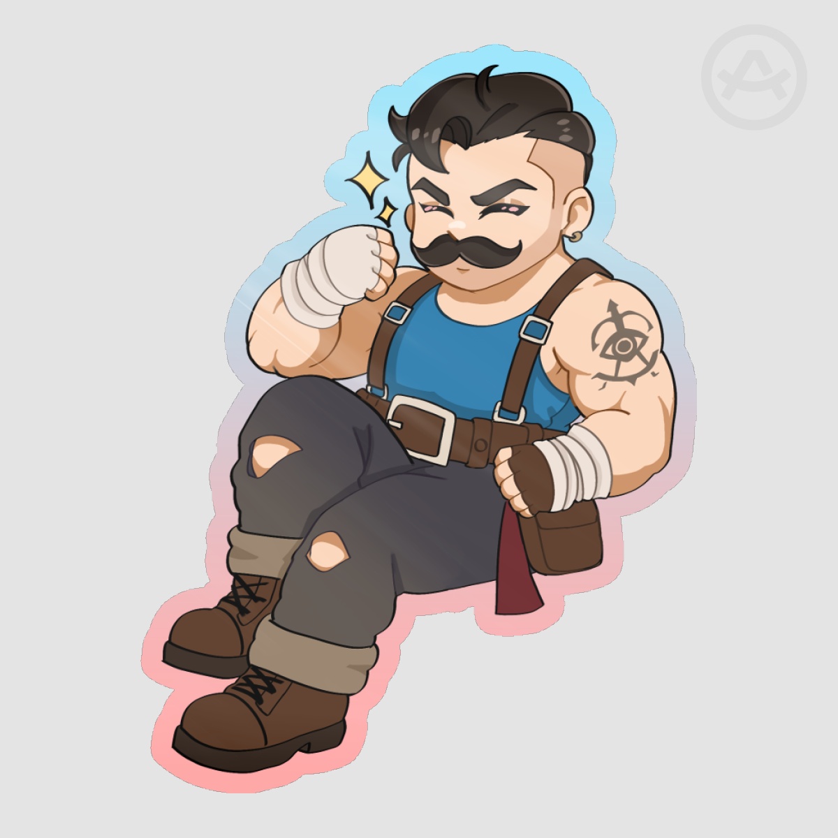 Lash Sticker - Deadlock
