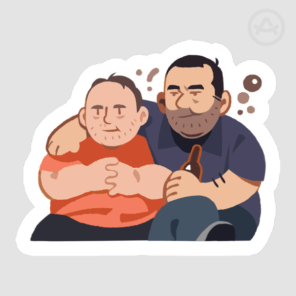 RLM: Mike & Rich (Sticker)