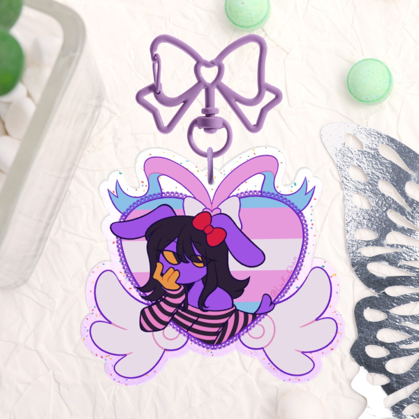 Jax (TADC) Glitter Acrylic Keychains