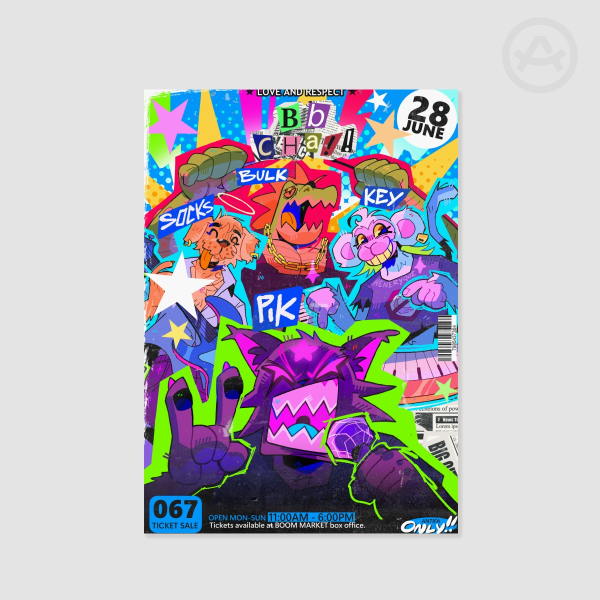 BBCHA!! - Poster - BBCHA!! OC Print A4