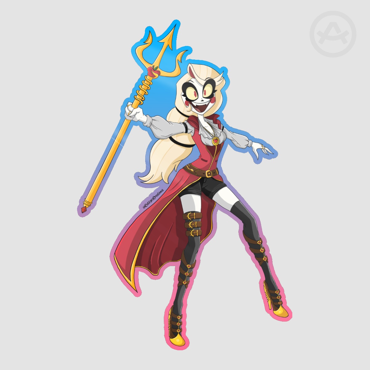 Pirate Charlie Sticker