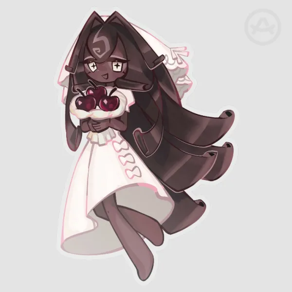 Black Forest Cookie -Vinyl Stickers